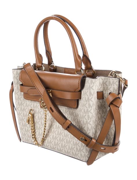 michael kors large hamilton satchel bag size|michael kors hamilton legacy large.